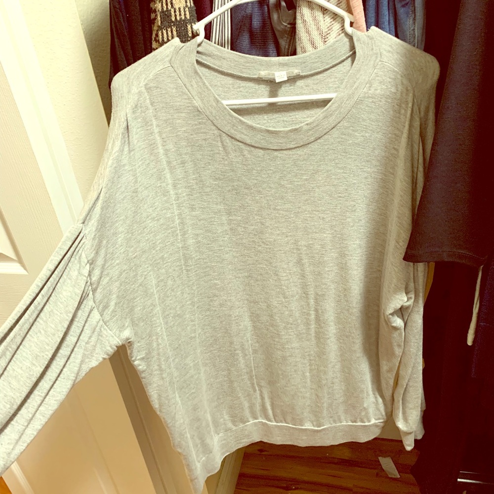 Dolman sleeve sweatshirt